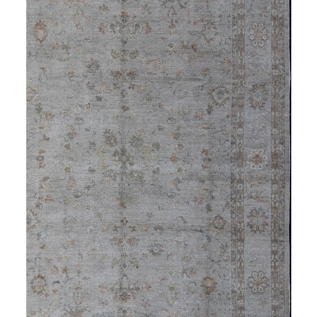 Large Angora Oushak Rug by Keivan Woven Arts 10'9 X 13'11 For Sale - Image 11 of 12
