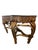 Boho Chic 1980s Vintage Boho Console With Marble Top For Sale - Image 3 of 9
