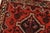 1990s Shiraz Rug 3’5” X 4’11” Red Wool Vintage Tribal Hand-Knotted Oriental Carpet For Sale - Image 5 of 13
