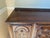 Antique 1920s Jacobean Revival Carved Oak Sideboard / Buffet For Sale - Image 4 of 9