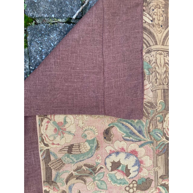Textile Antique Scenic Textile Wall Hanging For Sale - Image 7 of 8