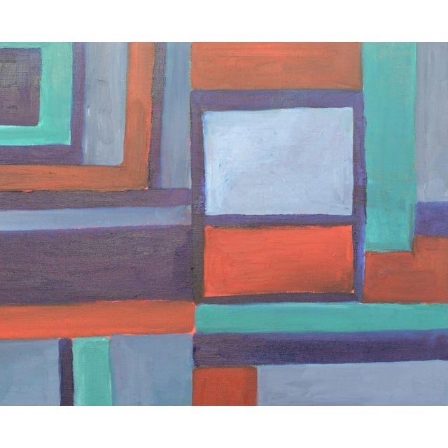 Berkeley Hills Geometric Abstract by Jonathan Taylor For Sale - Image 4 of 5