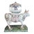 Mid 20th Century French Painted Faience Cow Creamer Dispenser For Sale
