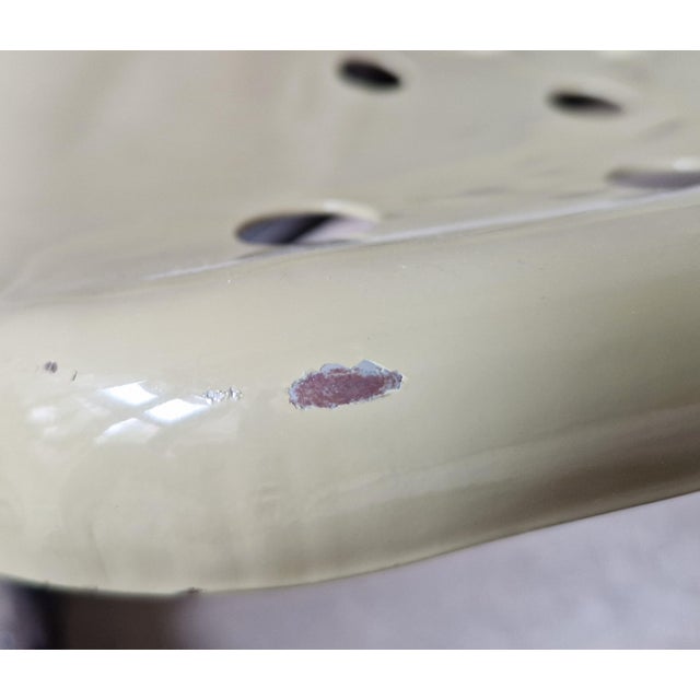Postmodern Metal Tractor Seat Chairs, 1990, Set of 4 For Sale - Image 14 of 15