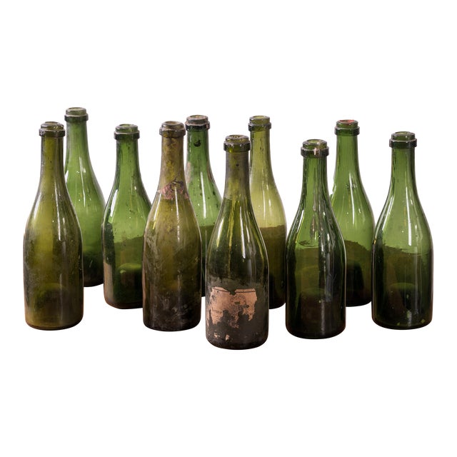 10 Veuve Clicquot Ponsardin Werle 1870 Champagne Bottles For Sale