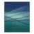 Contemporary Abstract Oil, Acrylic and Silver Particles on Wood Panel Painting "Seascape (Indigo-Turquoise Green)" by Bernadette Jiyong Frank For Sale