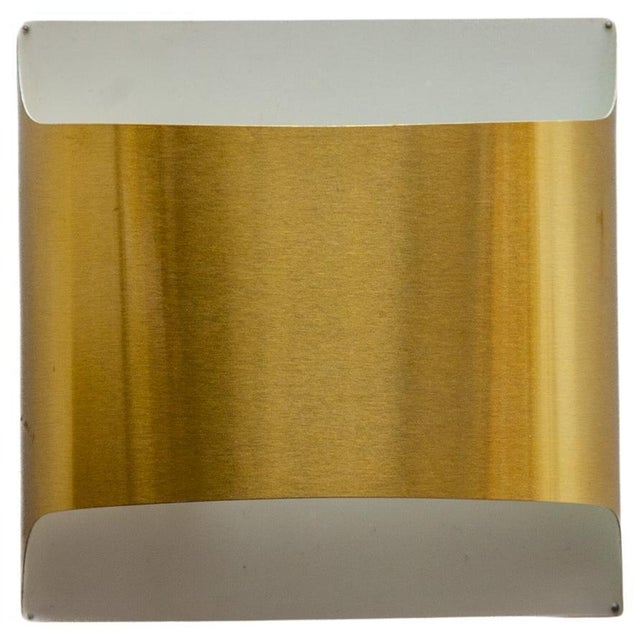 Gold German Sconces in Brass by Dieter Witte for Staff, 1970s, Set of 2 For Sale - Image 8 of 8