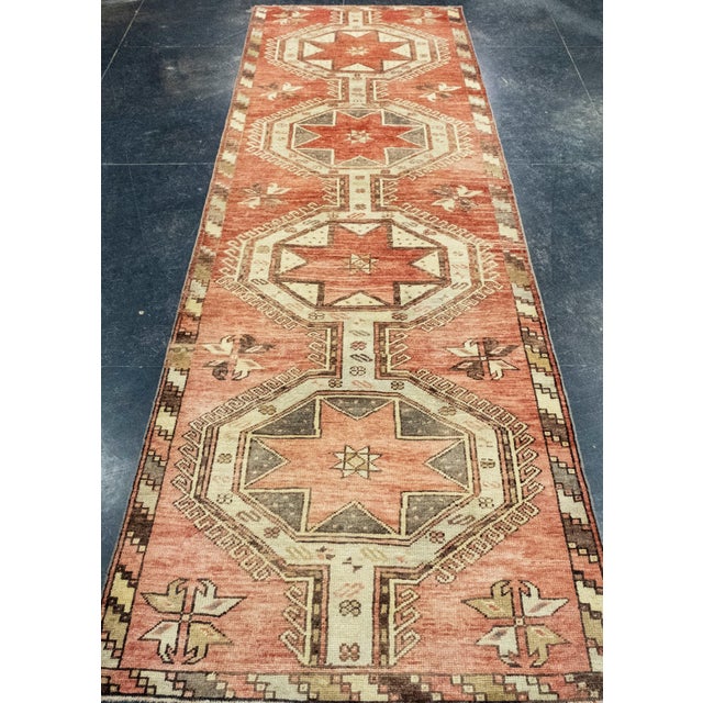 Turkish Vintage Runner Rug 3'1" x 10' #326 Explore a curated collection of hallway runners, wool rugs, and handmade...