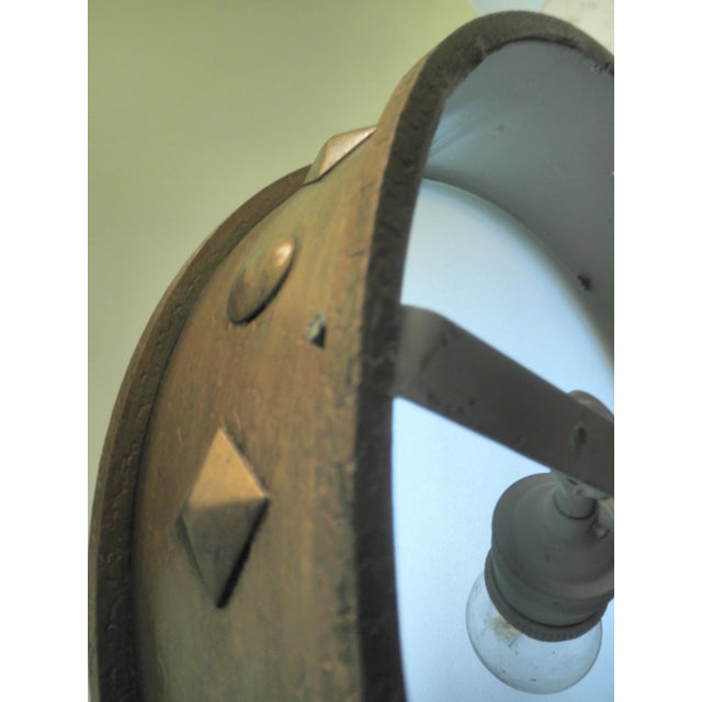 Mid-Century Spanish Wall Light, 1950s For Sale - Image 6 of 7