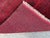 Ruby Red Vintage Hand Knotted Afghan Turkoman Tribal Rug, Elephent Foot Design For Sale - Image 8 of 8