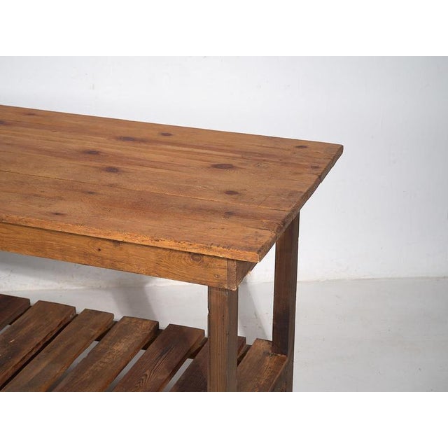 Wood Kitchen Island, 1920s For Sale - Image 14 of 16