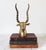 Vintage Brass Antelope Sculpture For Sale - Image 9 of 12
