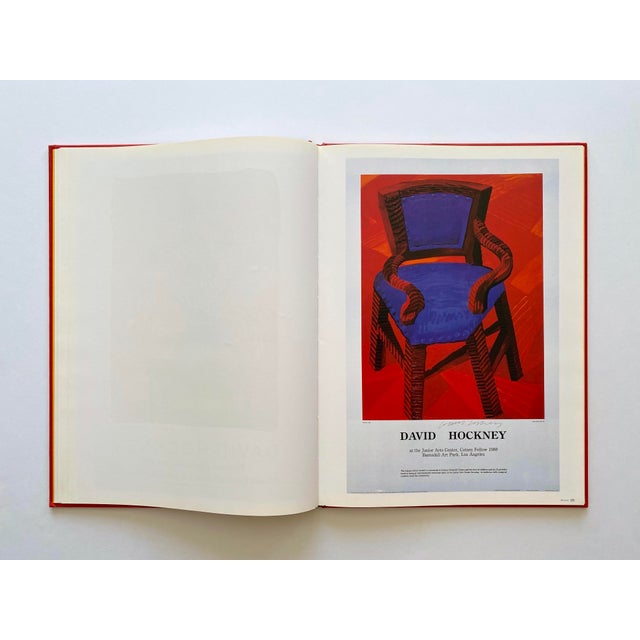 " David Hockney : Poster Art " Vintage 1995 First Edition Extra Large Hardcover Pop Art Book For Sale - Image 10 of 18