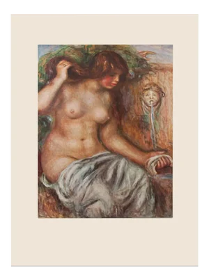 1950s After Auguste Renoir "Woman at the Fountain" First Edition Photogravure