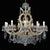 Antique Italian Maria Theresa Style Crystal Chandelier, 1950s For Sale - Image 12 of 15