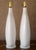 Vintage 1950s MCM White Crackle Glaze Ceramic Table Lamps - A Pair For Sale In San Francisco - Image 6 of 17