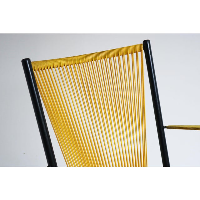 Foldable Lounge Chair by Andre Monpoix for Meubles TV, France, 1950 For Sale - Image 11 of 12