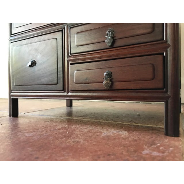 Rosewood Box With Drawers For Sale - Image 4 of 4