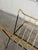Danish Metal Magazine Holder With Woven Vinyl String Rack Mid-Century Modern 1950s For Sale In Los Angeles - Image 6 of 9