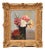Léon Laurent Galand, Still Life Flowers Vase Carnations, 1920s, Oil on Canvas For Sale