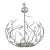Porta Romana Blossom Chandelier Large For Sale