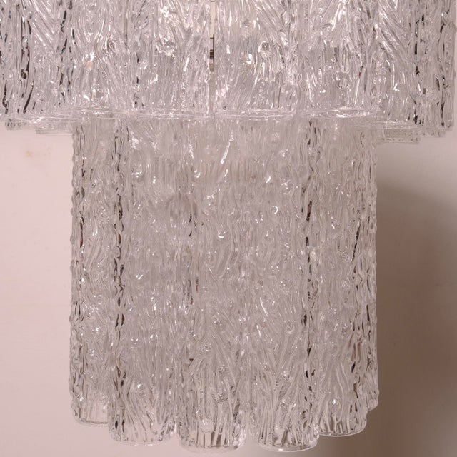 Murano Glass Tronchi Chandelier from Venini, 1970s For Sale - Image 6 of 17