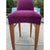 Wine Vintage Custom Berry Upholstered Bar Stools - Set of 4 For Sale - Image 8 of 13