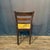 Early 19th Century American Painted Hitchcock-Style Side Chairs With Rush Seats and Gilt Stenciling For Sale In Portland, ME - Image 6 of 12