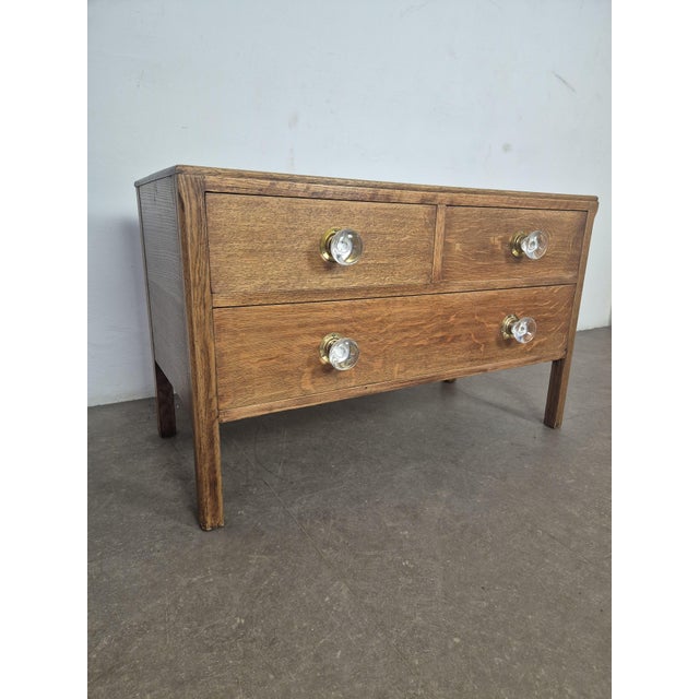 Khaki Mid-Century Italian Chest of Drawers, 1940s For Sale - Image 8 of 16