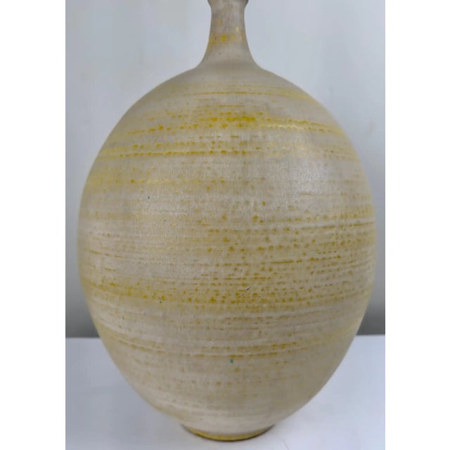 Lee Rosen Design Technics Mid Century Modern Ceramic Table Lamp, Signed For Sale In New York - Image 6 of 11