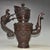 Copper Wine Vessel With Dragon Handle & Beast Motifs For Sale - Image 9 of 9