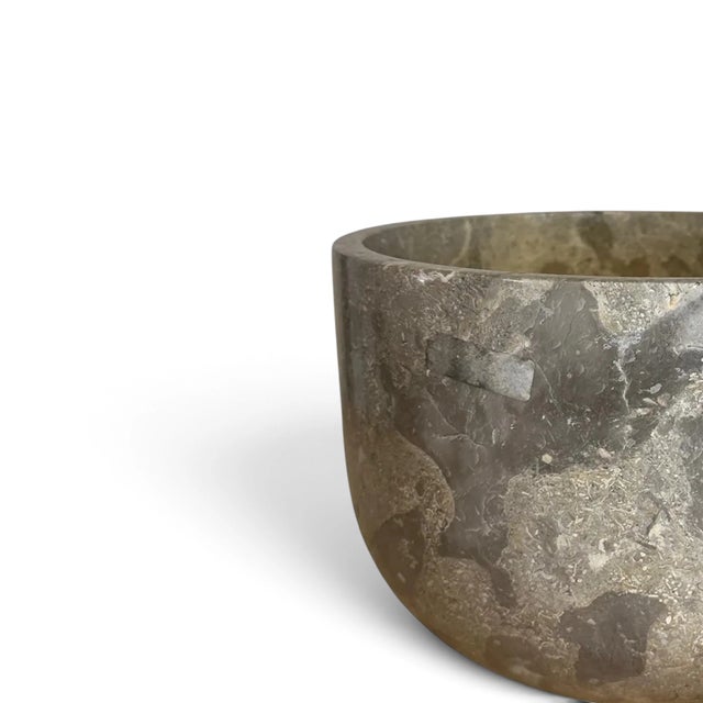 Elevate your indoor garden with the quiet luxury of natural stone. This planter is handcrafted from genuine onyx, a...