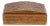 1950s Domed Shesham Carved Wood Box For Sale
