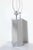 Metal Paul Evans Style Brushed Aluminum and Polished Steel "Cityscape" Table Lamp, 1970's For Sale - Image 7 of 7