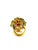 Bochic “Capri” Vintage Ruby, Multi Sapphire & Diamond Ring Set In 18K Gold & Silver For Sale - Image 11 of 11