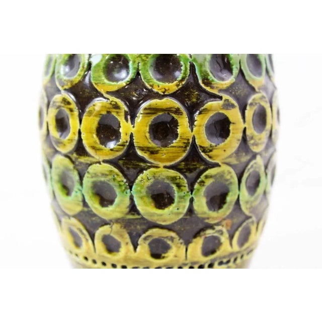 Bitossi Italian Ceramic Vase by Aldo Londi for Bitossi, 1960s For Sale - Image 4 of 11