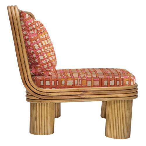 Contemporary Annka Chair in Stained Rattan by Popus Editions For Sale - Image 3 of 9