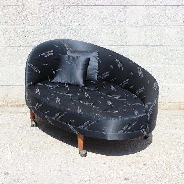 Mid Century Attributed to Adrian Pearsall Cloud Chaise Lounger For Sale - Image 4 of 4