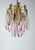 Italian Chandelier in Brass with Tear-Shaped Murano Glass, 1970s For Sale - Image 6 of 10