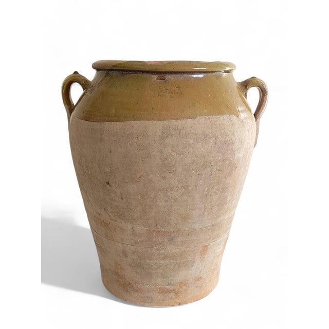 Antique Spanish Terracotta Olive Oil Jar with Patina, 1890s For Sale - Image 11 of 18