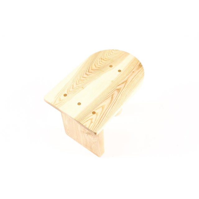 Wood Custom Modernist Rectangular Side End Table — Ventana — Ash + White Oak For Sale - Image 7 of 10