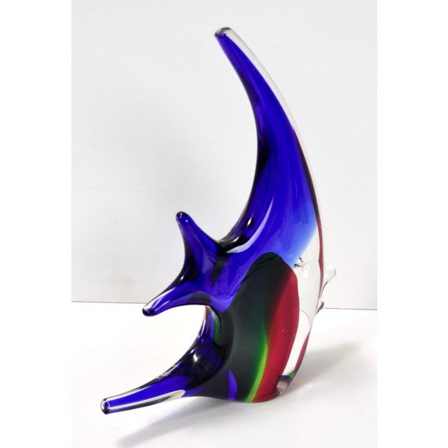 Vintage Murano Glass Fish Decorative Figure by La Murrina, 1980s For Sale - Image 6 of 13