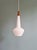 Scandinavian Pendant Light in Satin White Opaline Glass and Teak, 1960s For Sale - Image 14 of 14