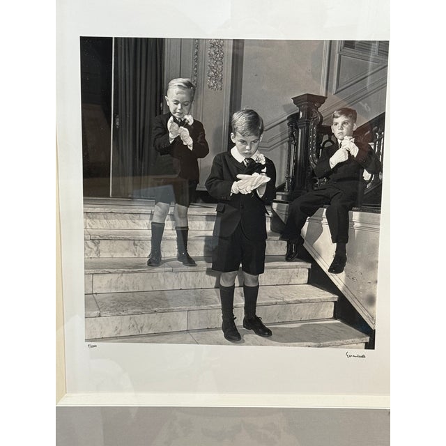 Boys at Dancing School, Waterbury, Connecticut, 1945 Signed by Alfred Eisenstaedt For Sale - Image 11 of 17