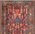 Antique Persian Lilihan Rug in All-Over Design in Jewel Tones and Pink Field For Sale In Atlanta - Image 6 of 11