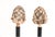 Antique Carved Wooden Architectural-Salvaged Artichoke Finials—A Pair For Sale - Image 9 of 9