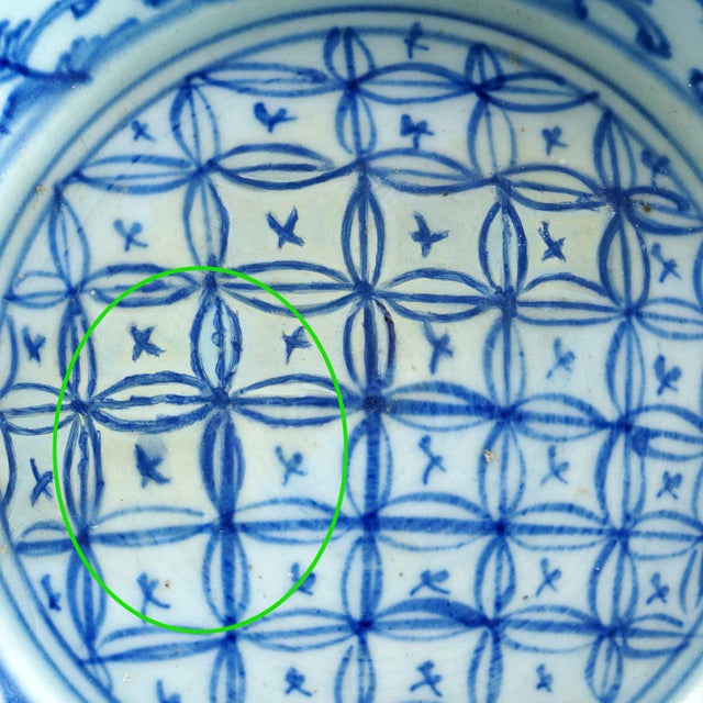 Late 19th Century Chinese Qing Peony Scroll Basin For Sale In Phoenix - Image 6 of 9