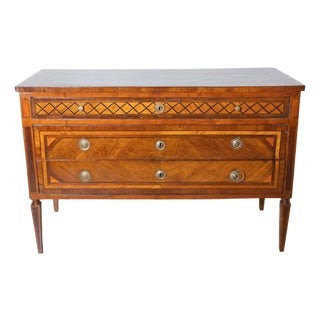 18th Century Inlaid Dresser, Louis XVI Period For Sale