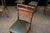 Set of Six Dining Chairs in Caviuna Hardwood and Suede by Angelini, Brazil, 1950s For Sale - Image 4 of 15