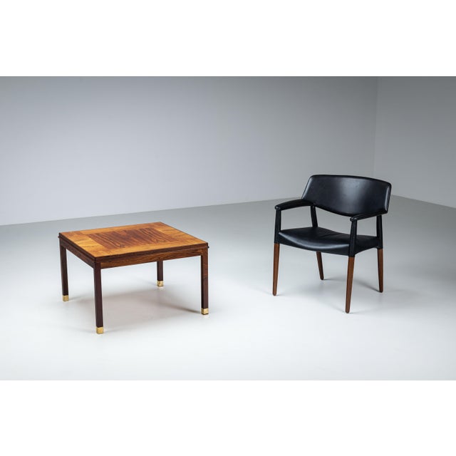 Square Rosewood Coffee Table from HMB Möbler, 1960s For Sale - Image 6 of 14
